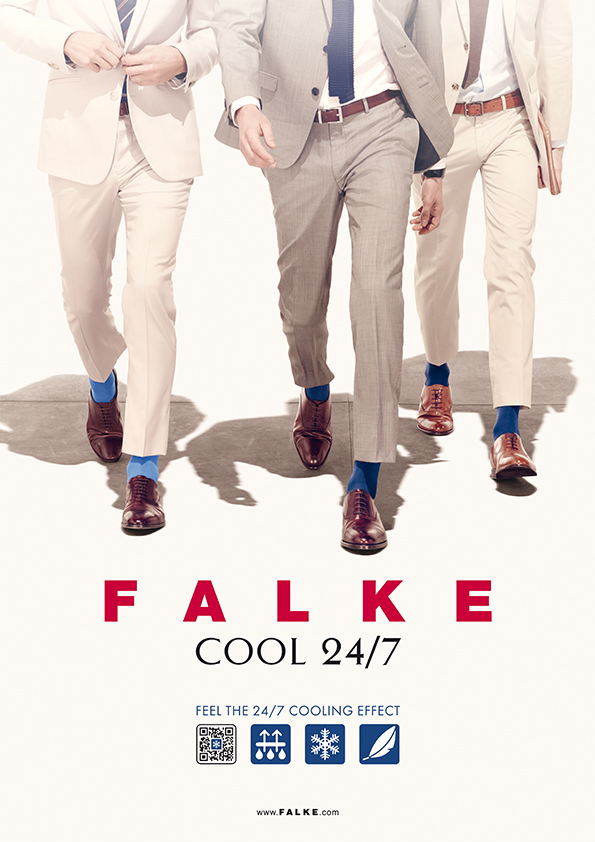 Falke-Socken-schwarz