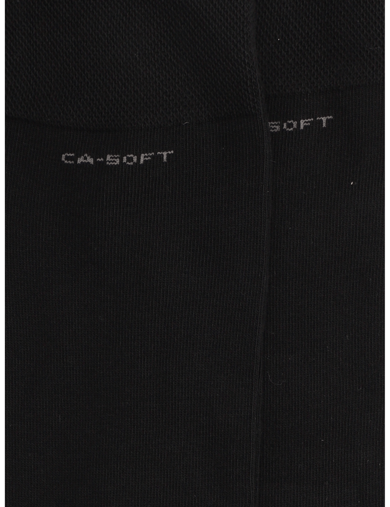 Camano-UNISEX-CA-SOFT-SOCKS-2P-černá