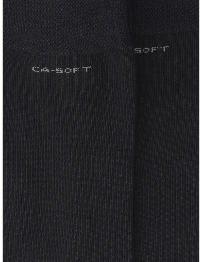Camano-UNISEX-CA-SOFT-SOCKS-2P-černá