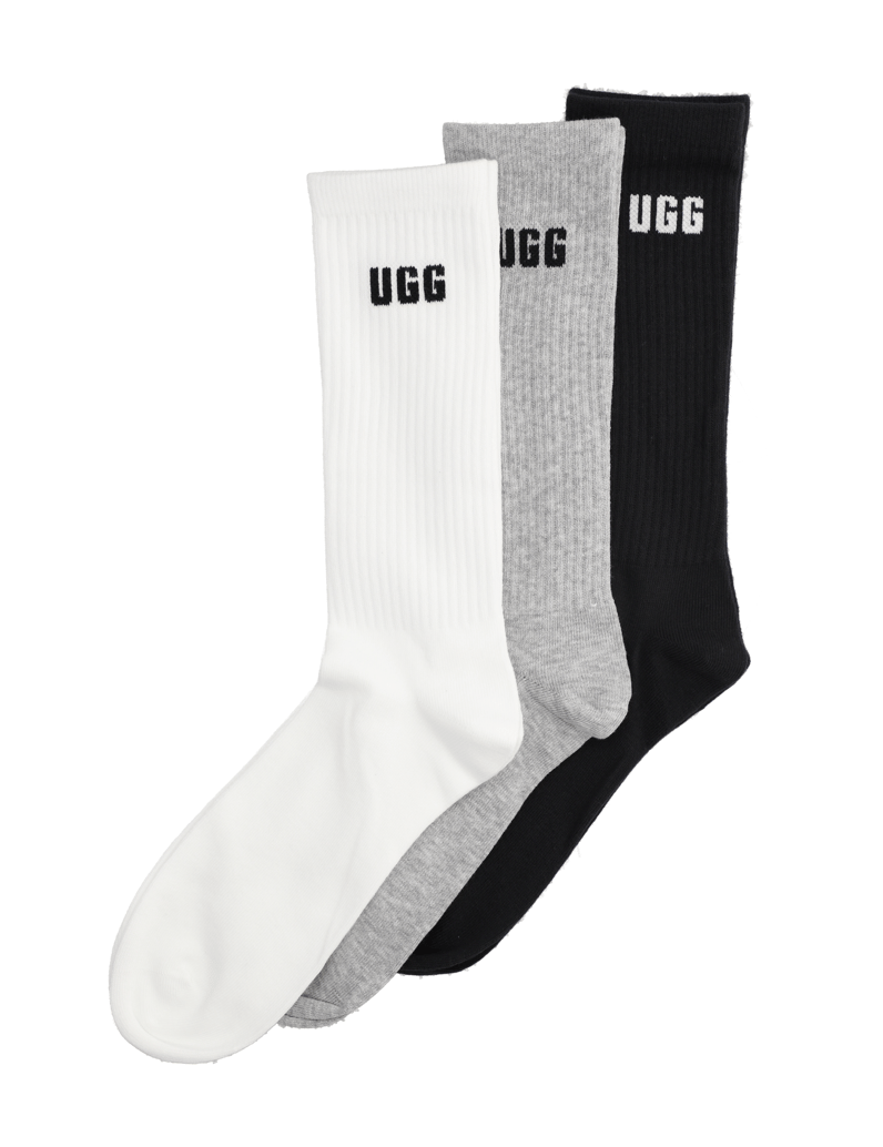 UGG-LEANDER-LOGO-CREW-3-PACK-različne-barve