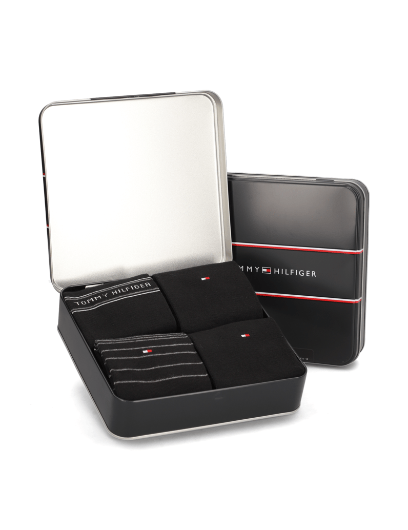 Tommy-Hilfiger-GIFTBOX-4P-černá