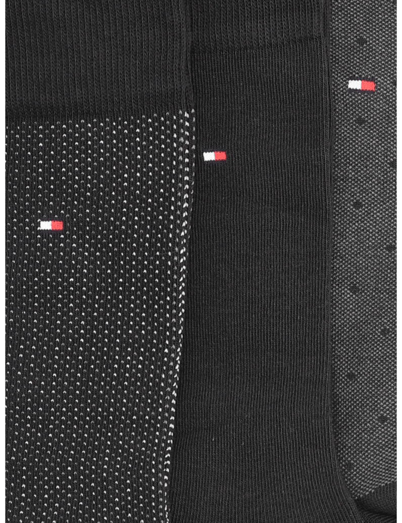 Tommy-Hilfiger-nogavice-črna