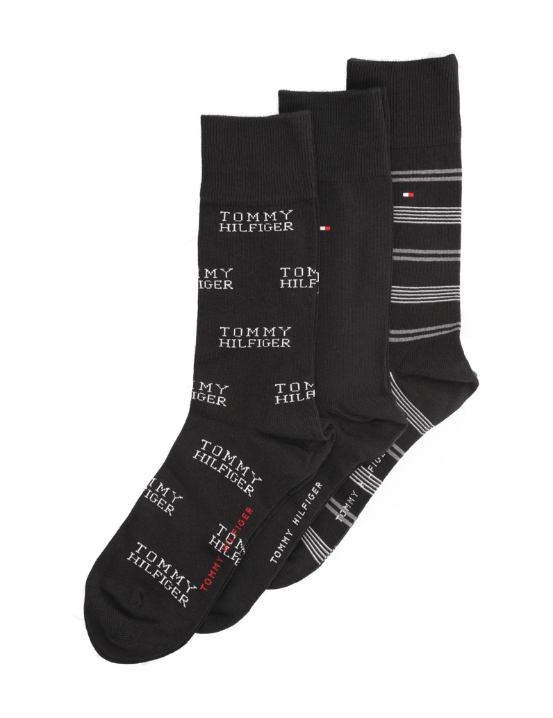 Tommy-Hilfiger-ponožky-černá