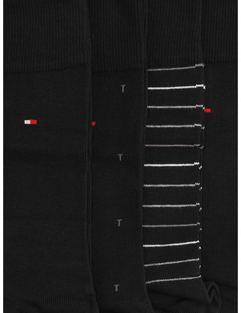 Tommy-Hilfiger-TH-MEN-SOCK-4P-TIN-GIFT-BOX-čierna