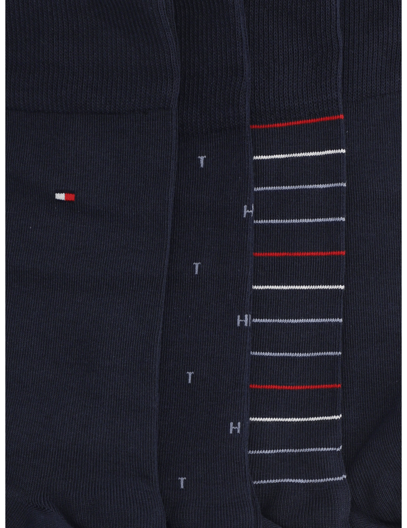 Tommy-Hilfiger-TH-MEN-SOCK-4P-TIN-GIFT-BOX-čierna