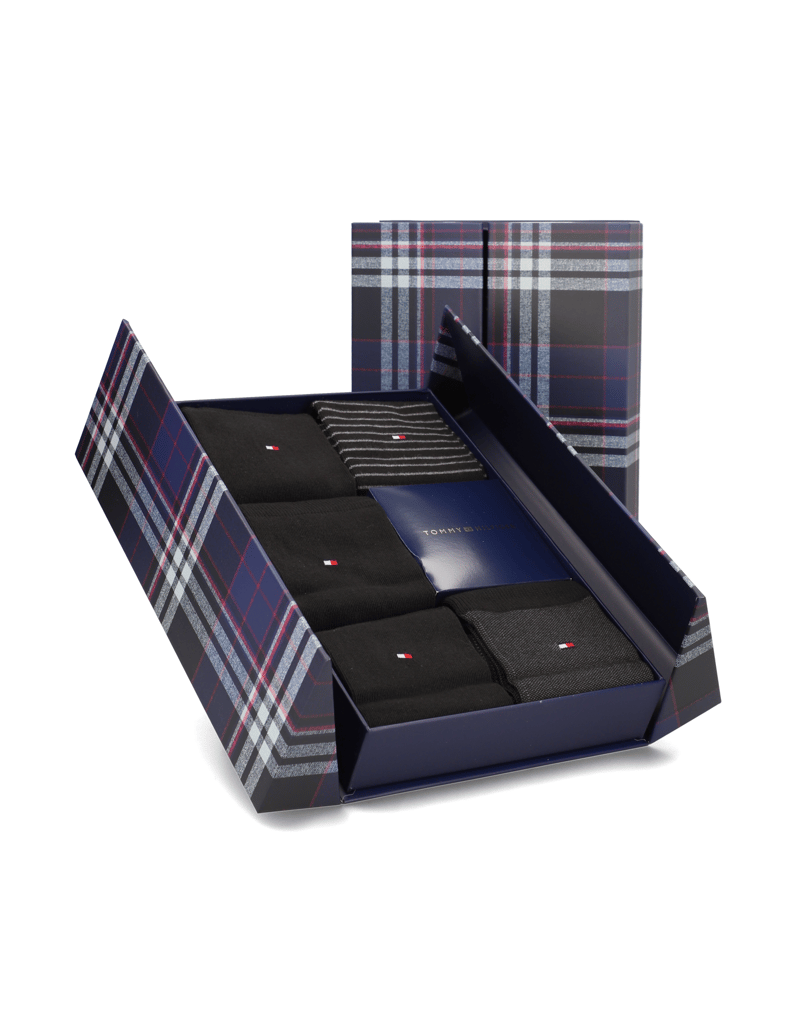 Tommy-Hilfiger-nogavice-črna