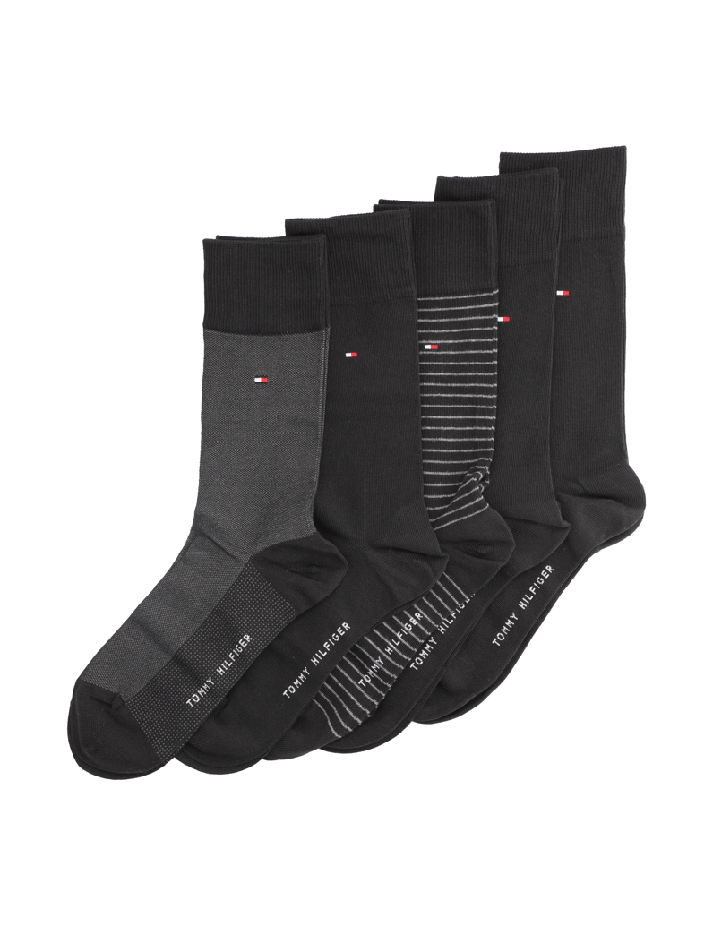 Tommy-Hilfiger-nogavice-črna