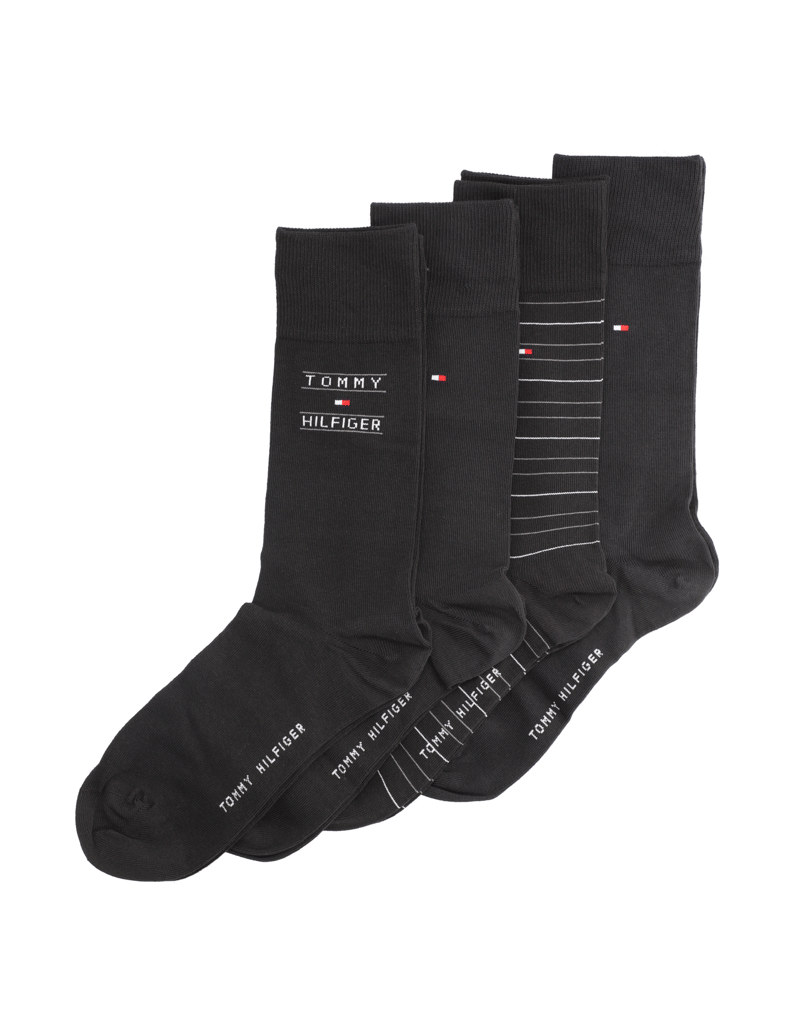 Tommy-Hilfiger-nogavice-črna