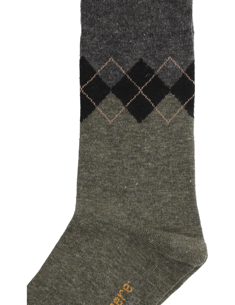 Camano-MEN-COSY-ARGYLE-WOOL-CASHMERE-SOCK-schwarz
