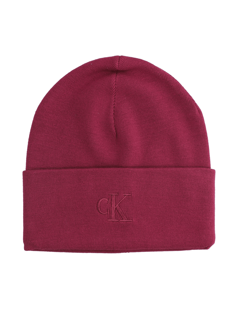 Calvin-Klein-CK-FINE-RIB-BEANIE-schwarz