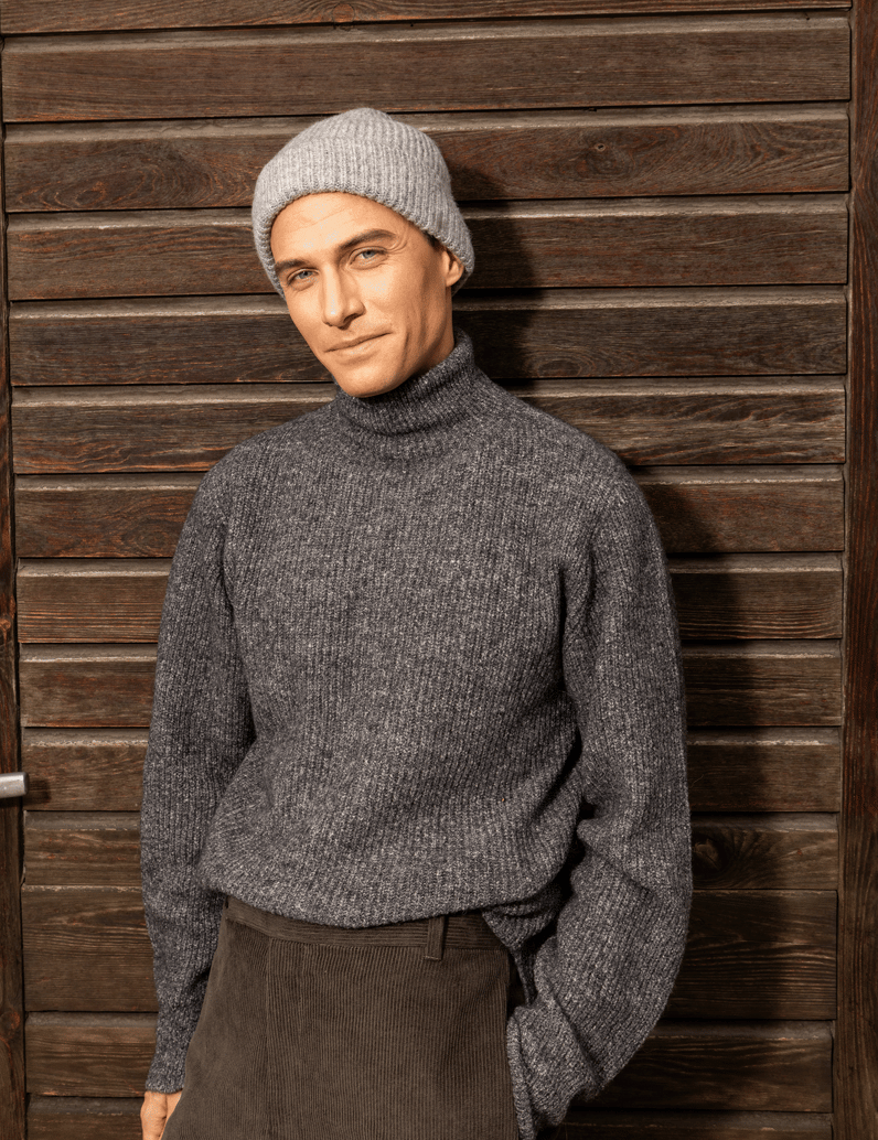 Pat-Calvin-HERRENMÜTZE-čierna