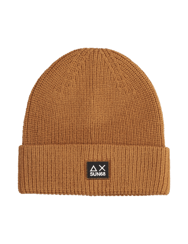 SUN68-CAP-ENGLISH-RIB-črna
