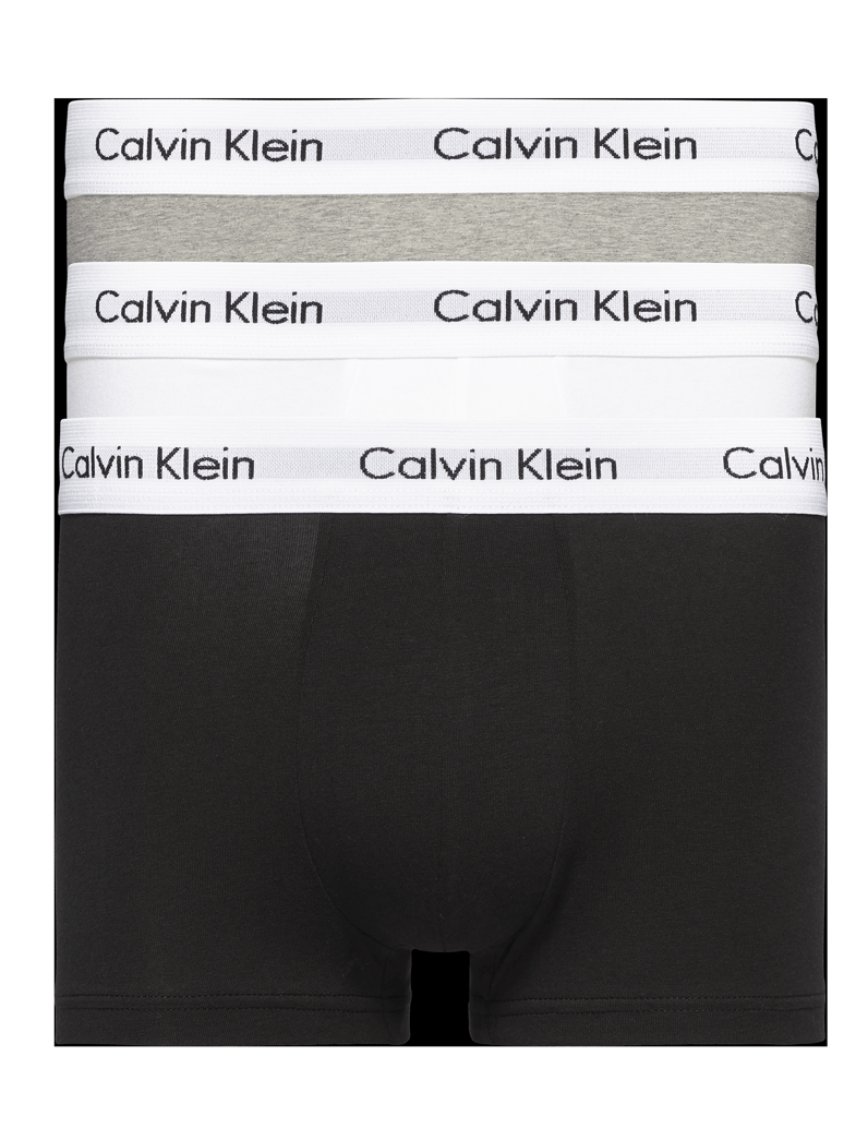 Calvin-Klein-3P-LOW-RISE-TRUNK-schwarz