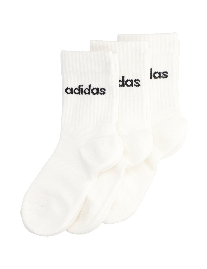 Adidas-LIN-KIDS-CRW-3P-WHITE/WHITE/WHITE-šedá