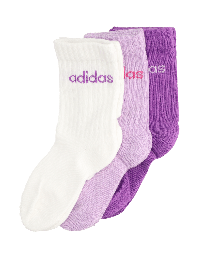 Adidas-LIN-KIDS-CRW-3P-WHITE/POWPLU/ACTPUR-siva