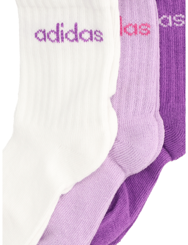Adidas-LIN-KIDS-CRW-3P-WHITE/POWPLU/ACTPUR-siva