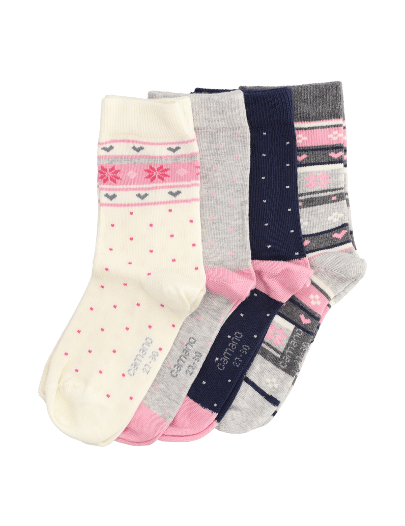 Camano-COTTON-SOCKS-4P-rosa