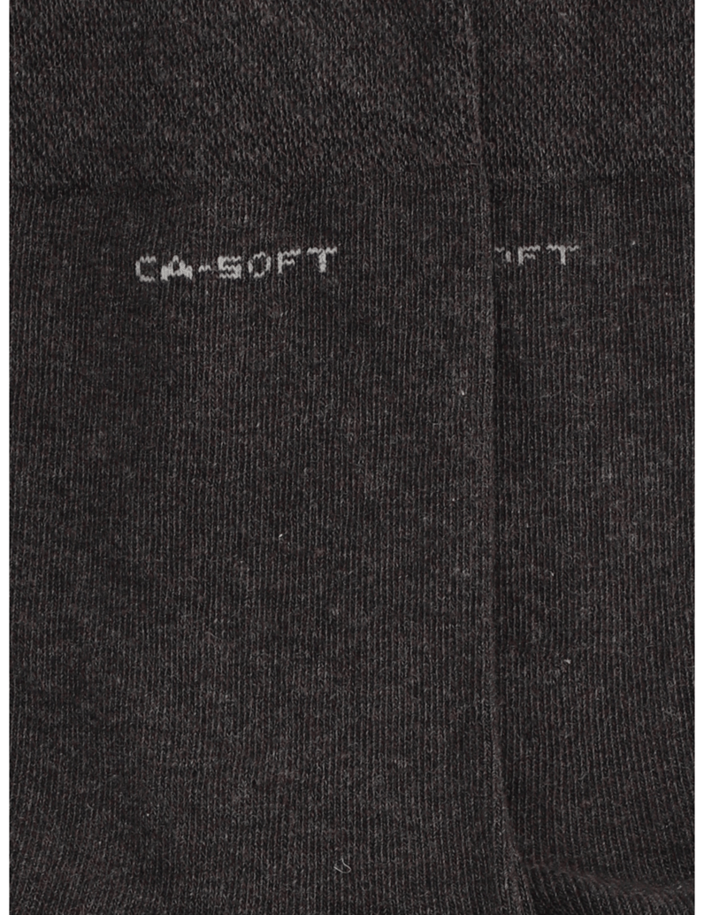 Camano-UNISEX-COMFORT-COTTON-SOCKS-2P-černá