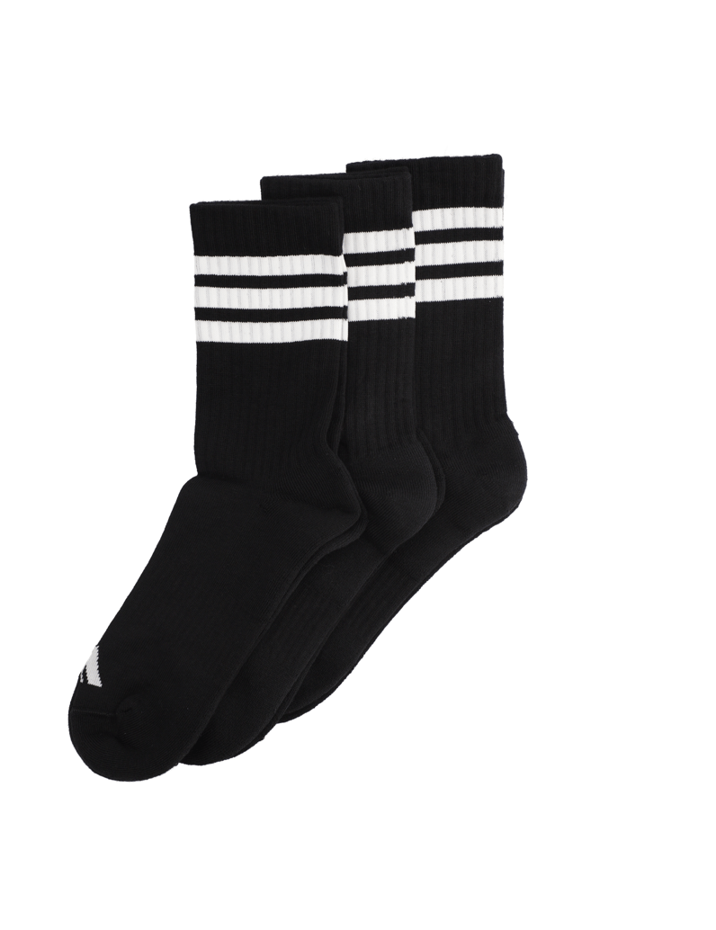 Adidas-3S-ESS-C-CRW-3P-BLACK/WHITE/WHITE-čierna