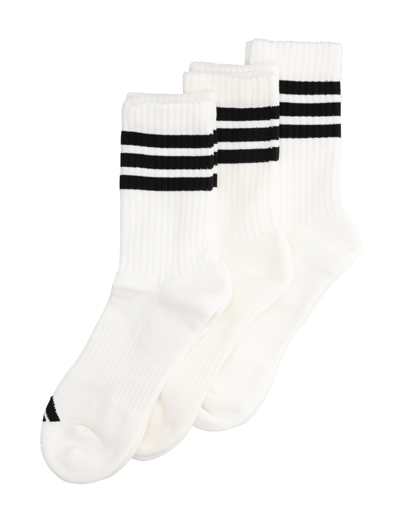 Adidas-3S-ESS-C-CRW-3P-WHITE/BLACK/BLACK-čierna