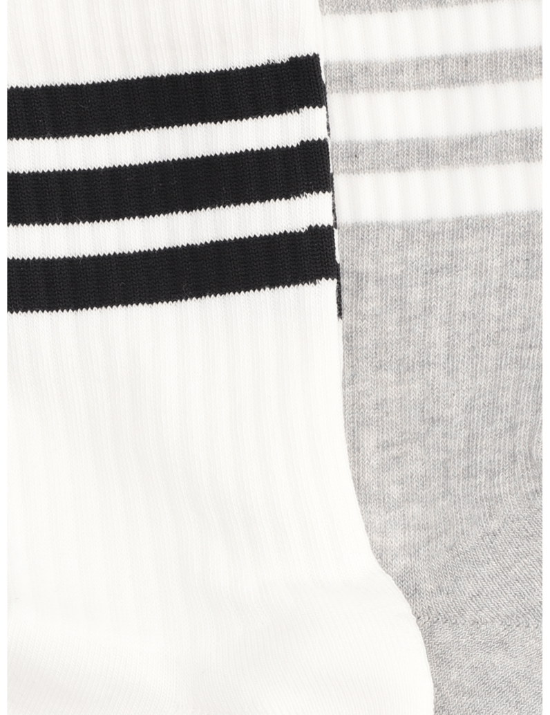 Adidas-3S-ESS-C-CRW-3P-MGREYH/WHITE/BLACK-čierna