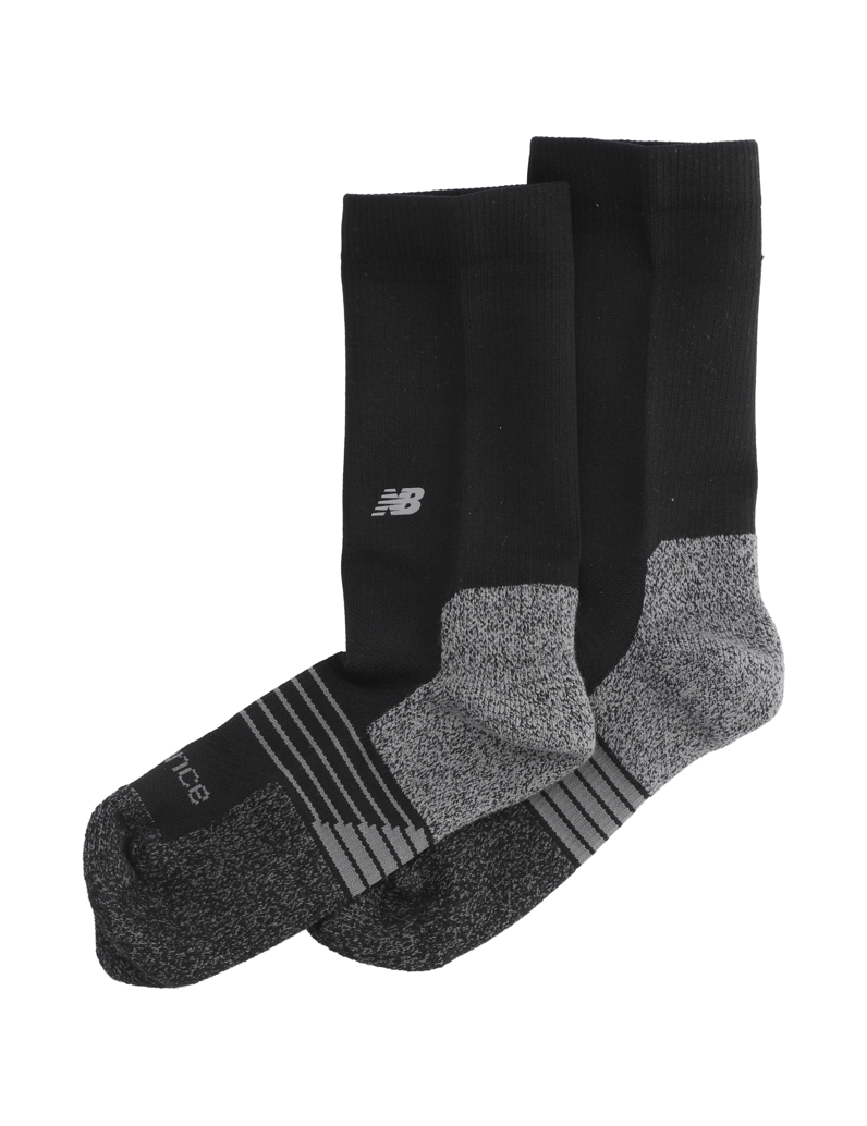 New-Balance-Pro-Training-Cushion-Crew-Socks-2-P-črna
