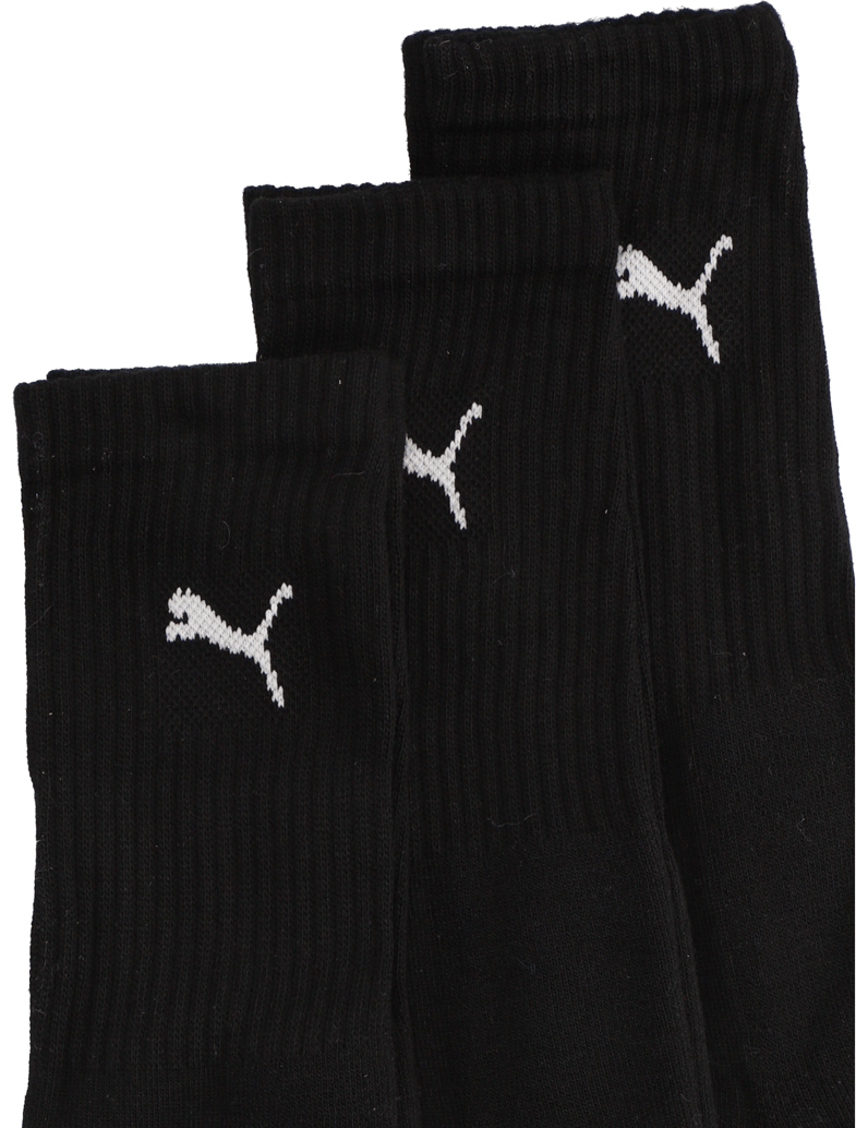 Puma-UNISEX-CREW-SOCKS-3P-črna