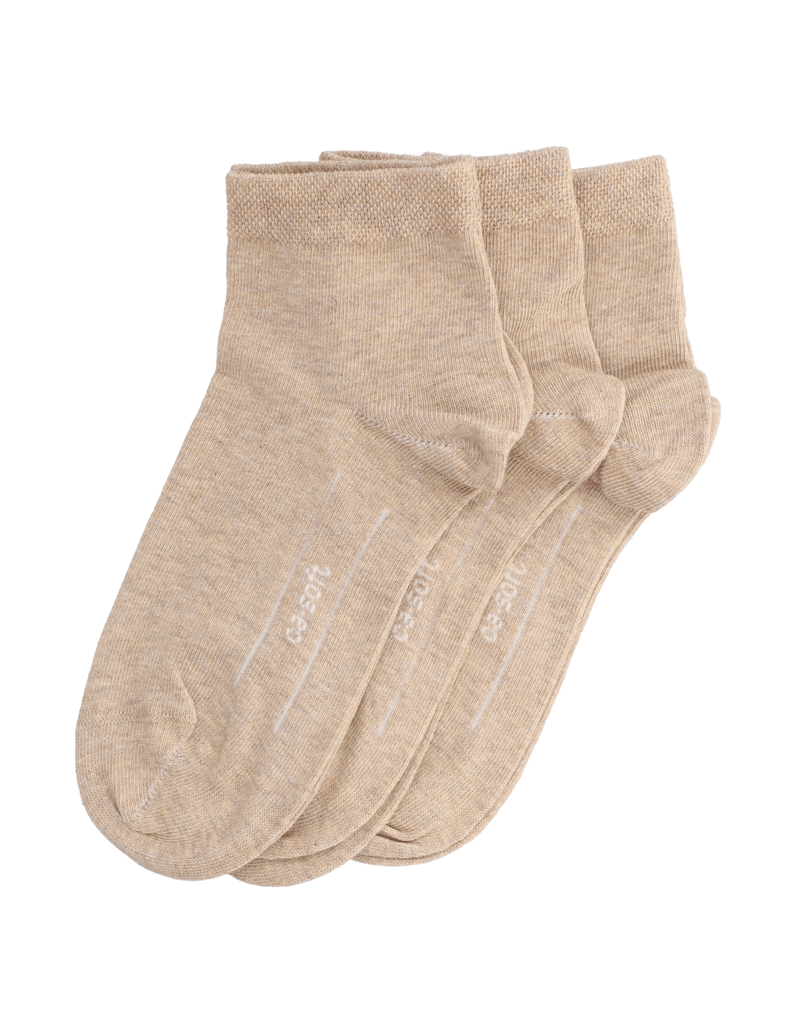 Camano-UNISEX-ORGANIC-QUARTER-3P-černá