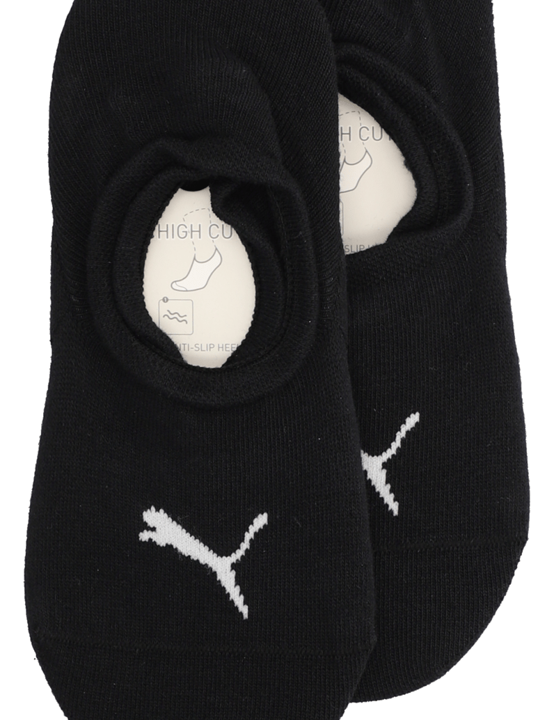 Puma-FOOTIE-HIGH-CUT-2-PACK-črna