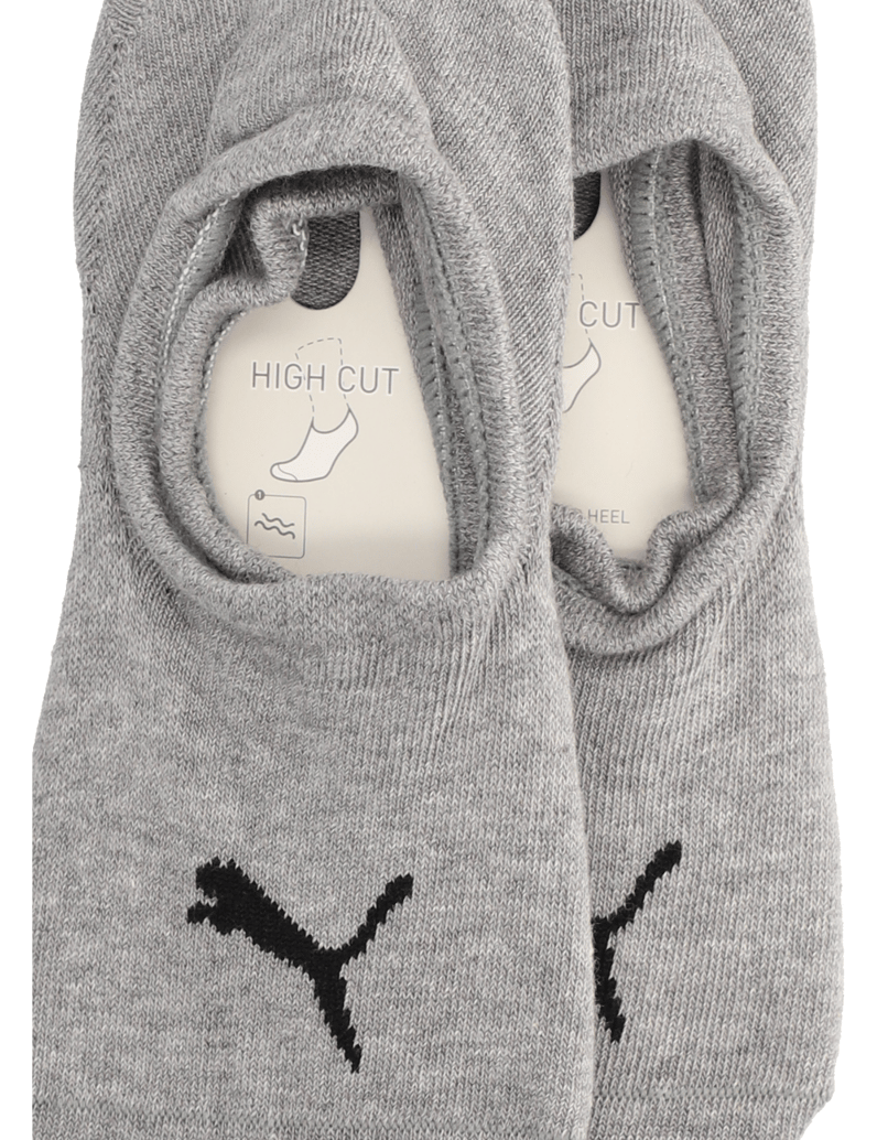 Puma-FOOTIE-HIGH-CUT-2-PACK-črna