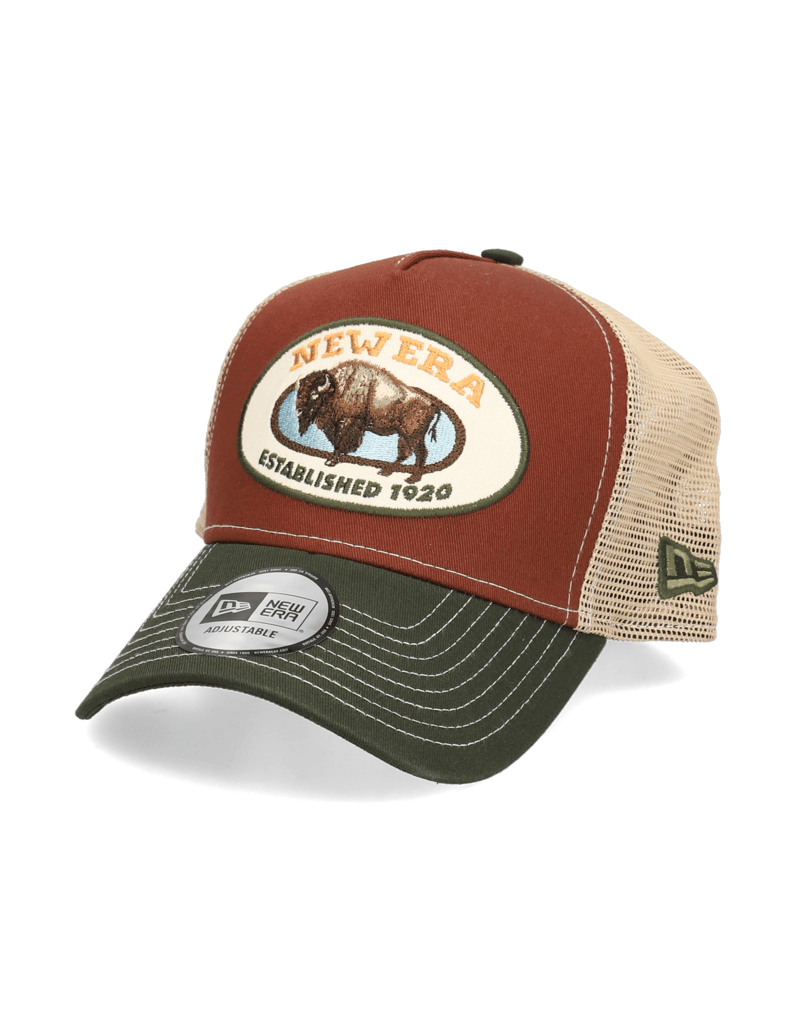 NEW-ERA-ANIMAL-PATCH-TRUCKER-braun