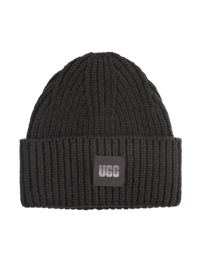 UGG-CHUNKY-RIB-KNIT-čierna
