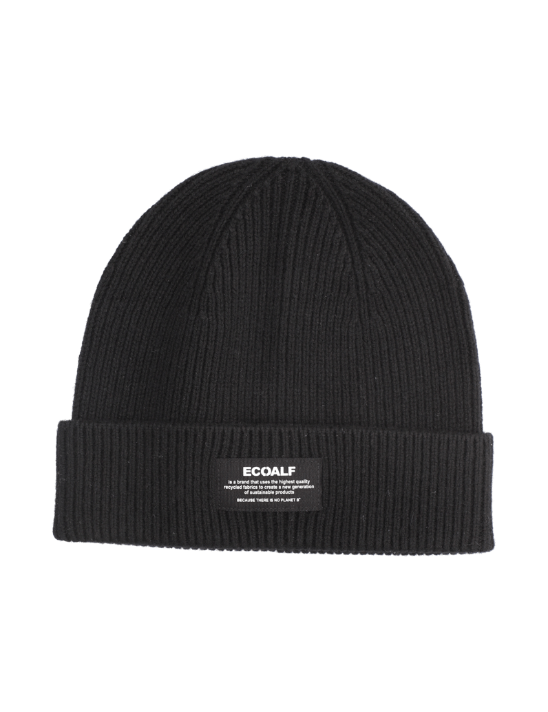 ECOALF-WOOLALF-BEANIE-čierna
