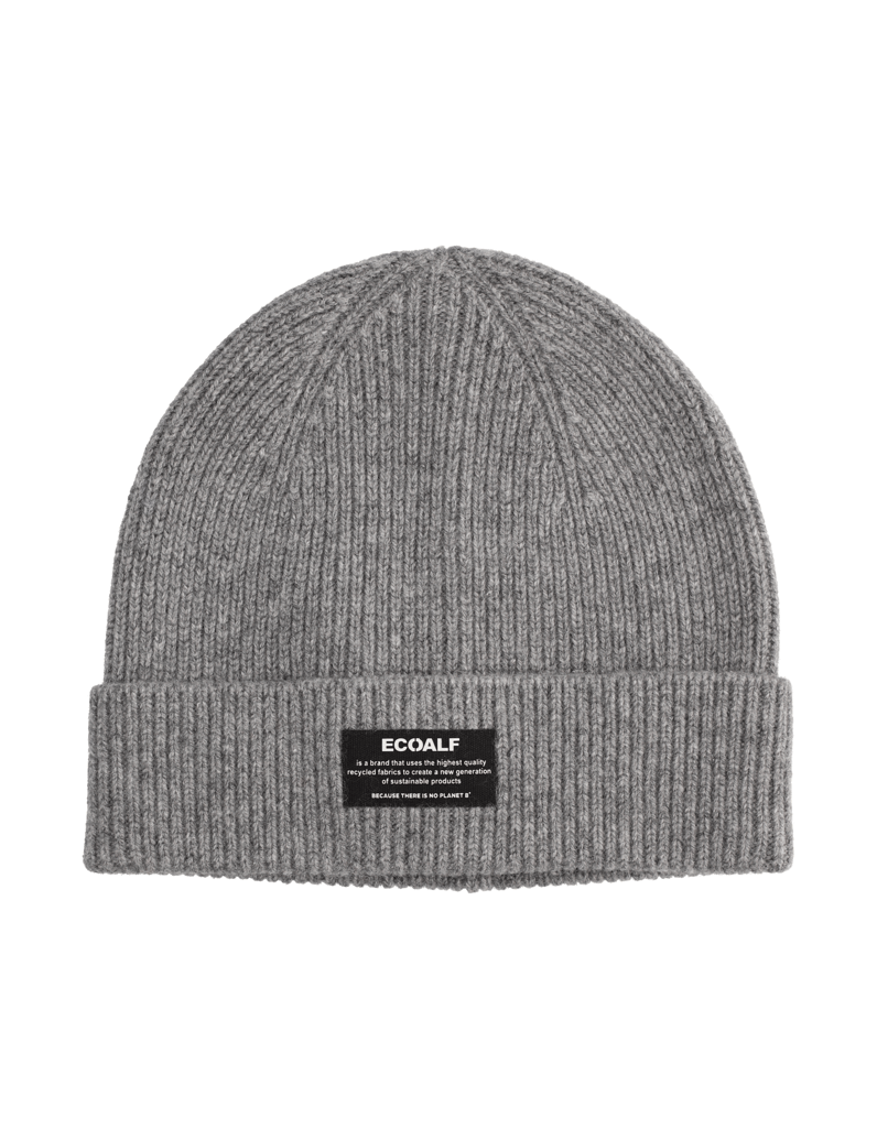 ECOALF-WOOLALF-BEANIE-čierna