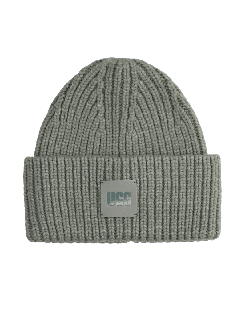 UGG-CHUNKY-RIB-BEANIE-zelena
