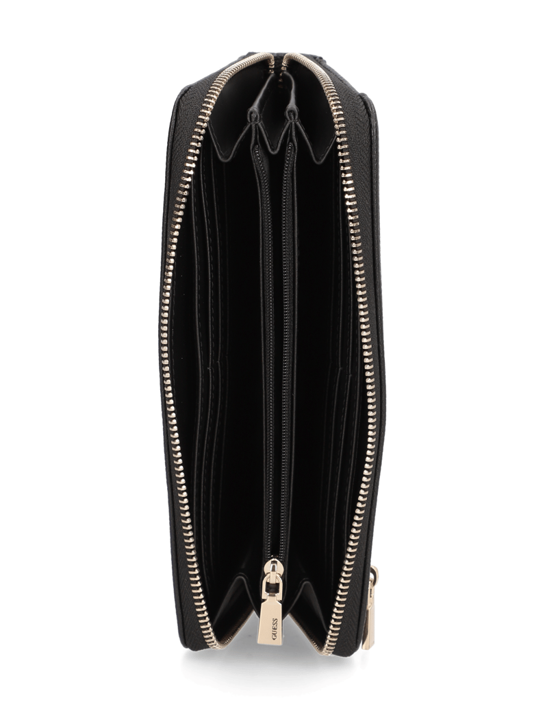 GUESS-LAUREL-SLG-LARGE-ZIP-AROUND-schwarz