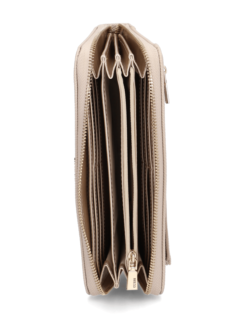 GUESS-LAUREL-SLG-LARGE-ZIP-AROUND-čierna