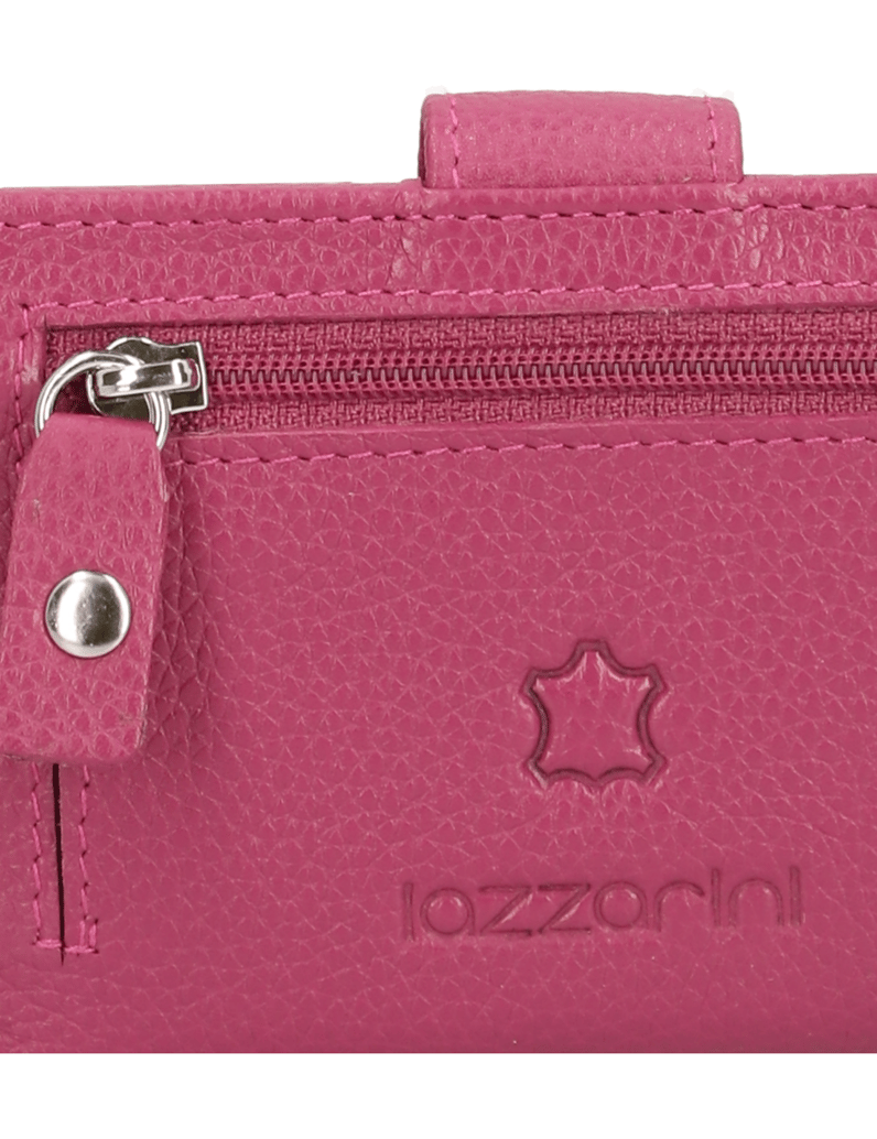 Lazzarini-hladká-kůže-peněženka-žlutá