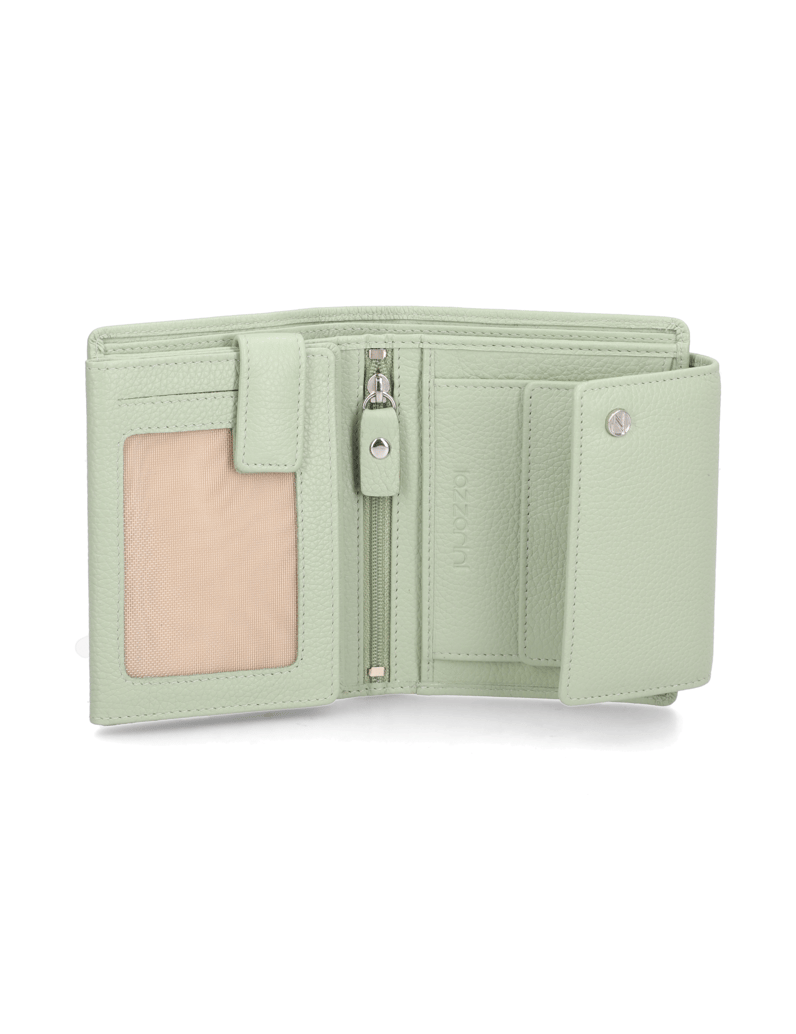 Lazzarini-Glattleder-Geldbörse-grün