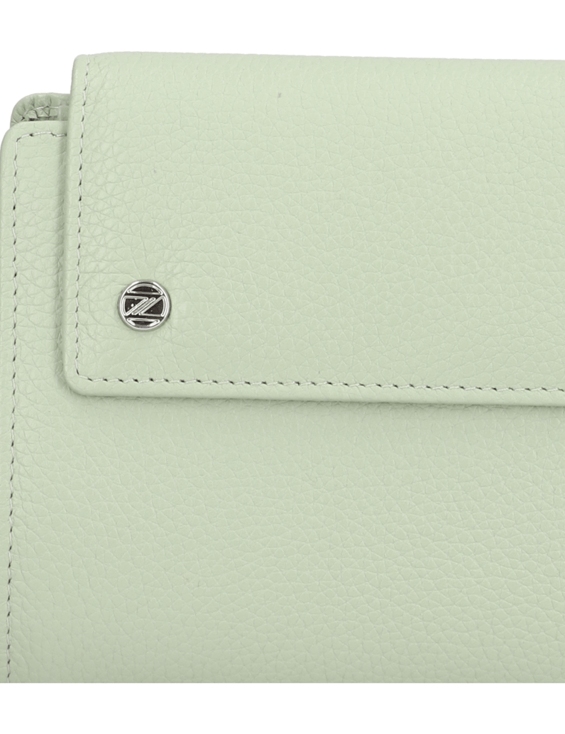 Lazzarini-Glattleder-Geldbörse-grün