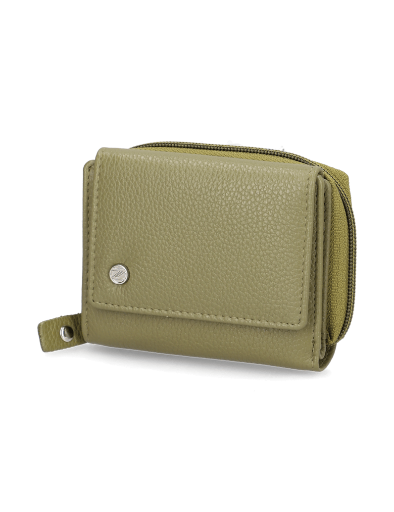 Lazzarini-hladká-kůže-peněženka-černá