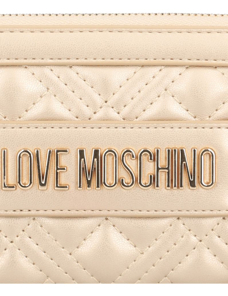 LOVE-MOSCHINO-SLG-LAMINATED-QUILTED-Wallet