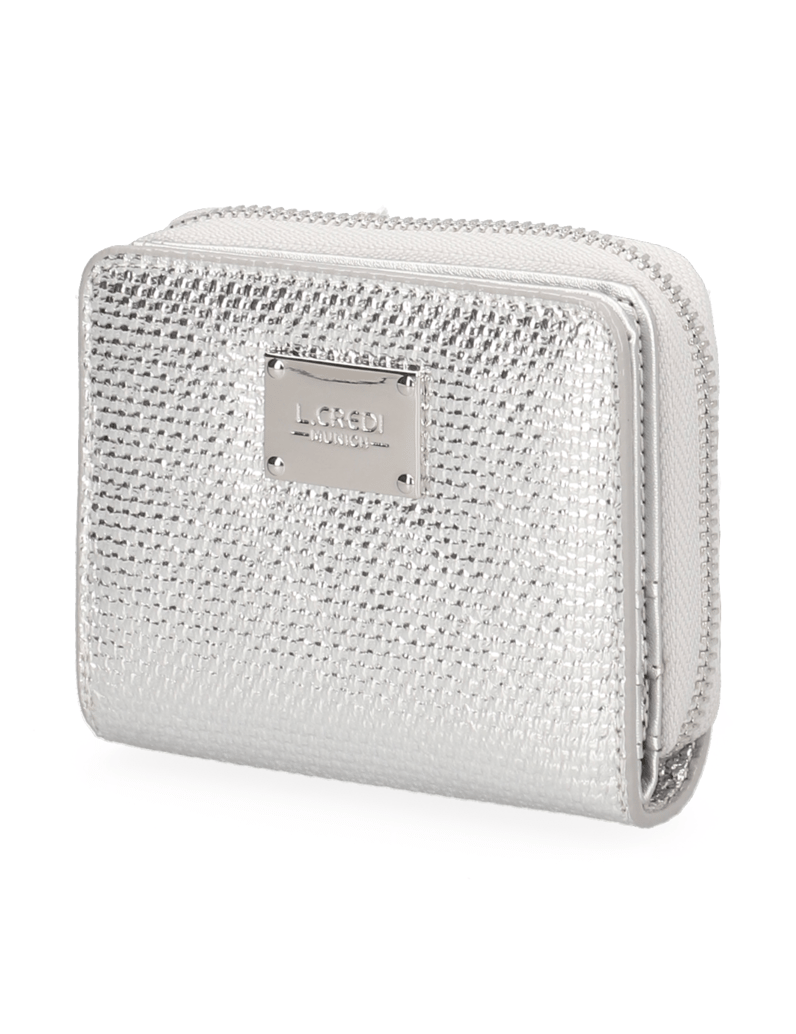 L.Credi-peněženka-stříbrná