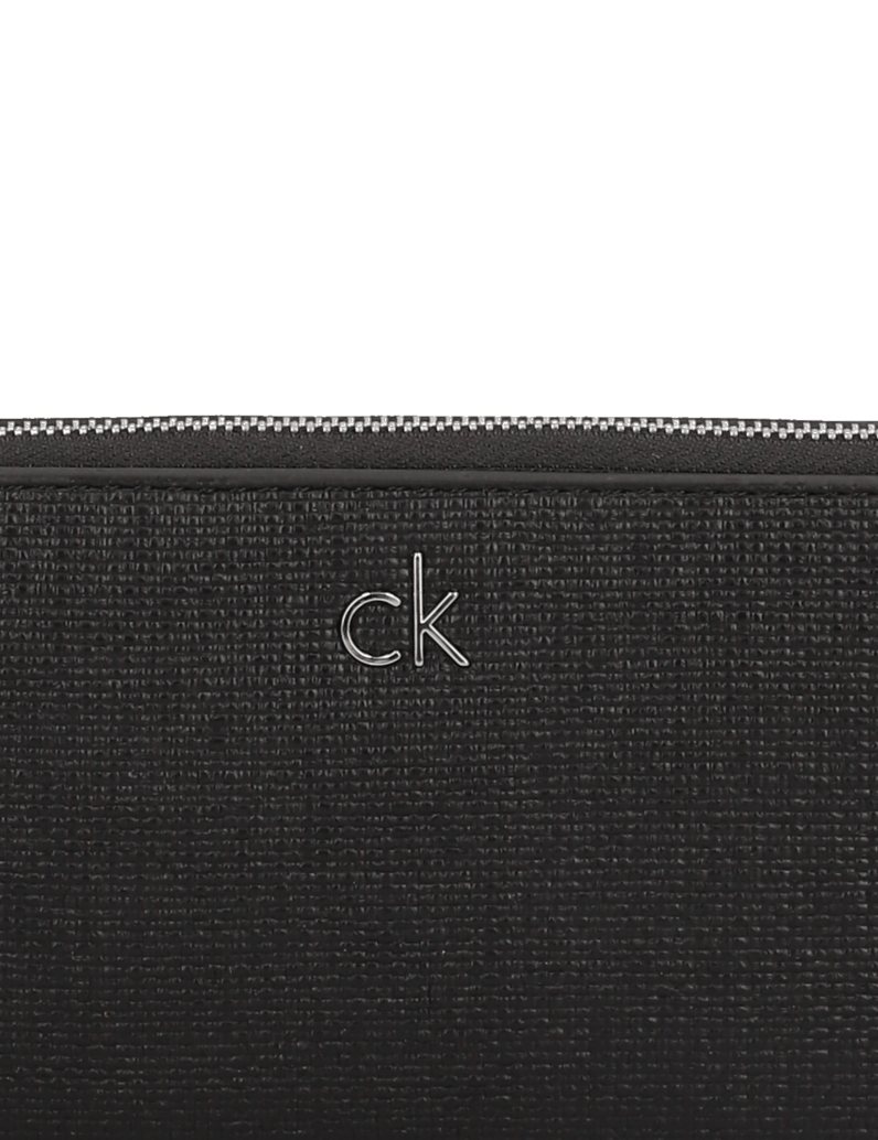 Calvin-Klein-CK-DAILY-LARGE-ZIPAROUND-TEX-schwarz