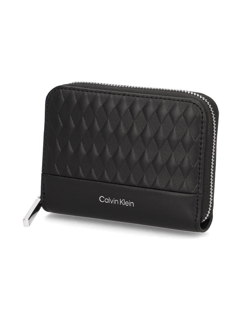 Calvin-Klein-MINI-QUILT-MEDIUM-ZIPAROUND-schwarz