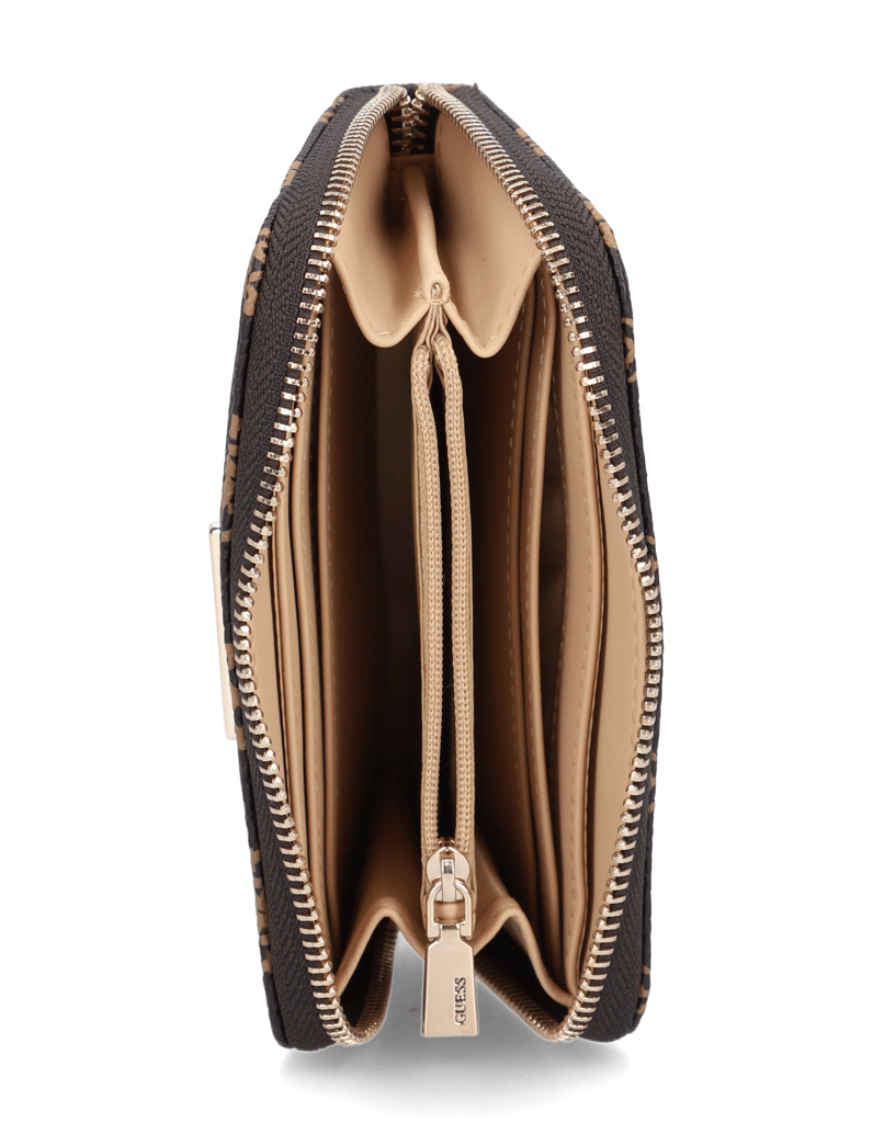 GUESS-peňaženka-hnedá