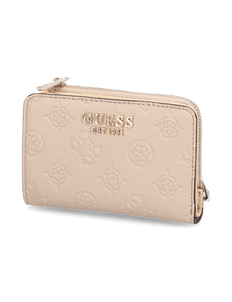 GUESS-PHOEBE-SLG-ZIP-ARND-CARD-CASE-beige