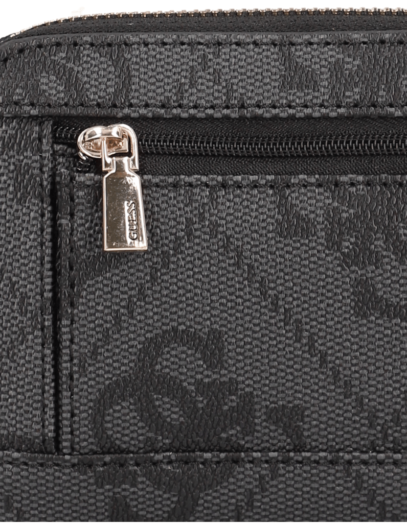 GUESS-LAUREL-II-SLG-LARGE-ZIP-AROUND-černá