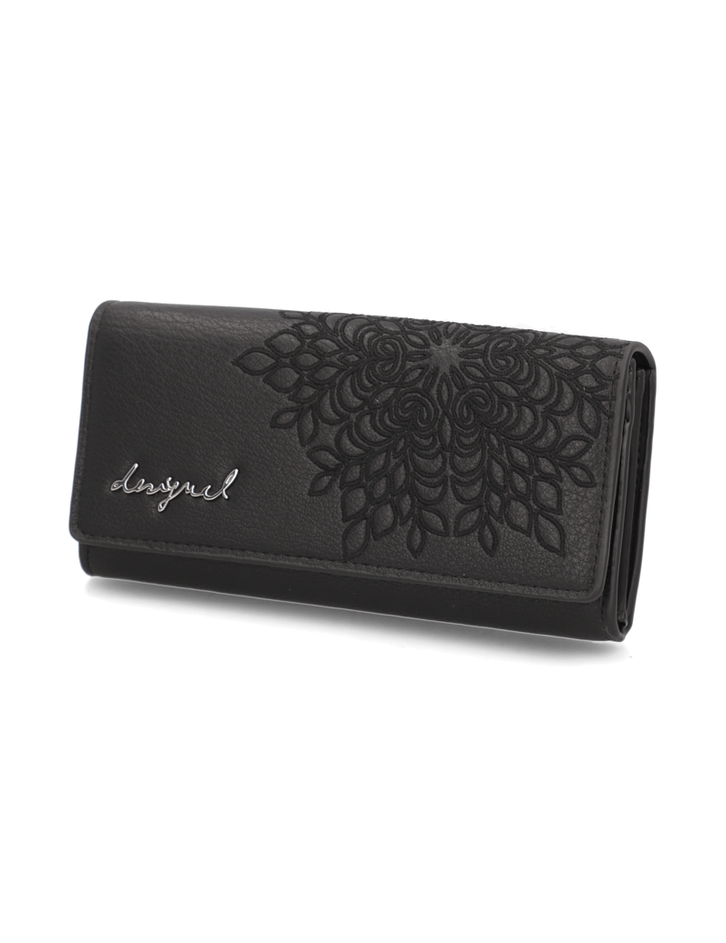 DESIGUAL-Geldbörse-schwarz