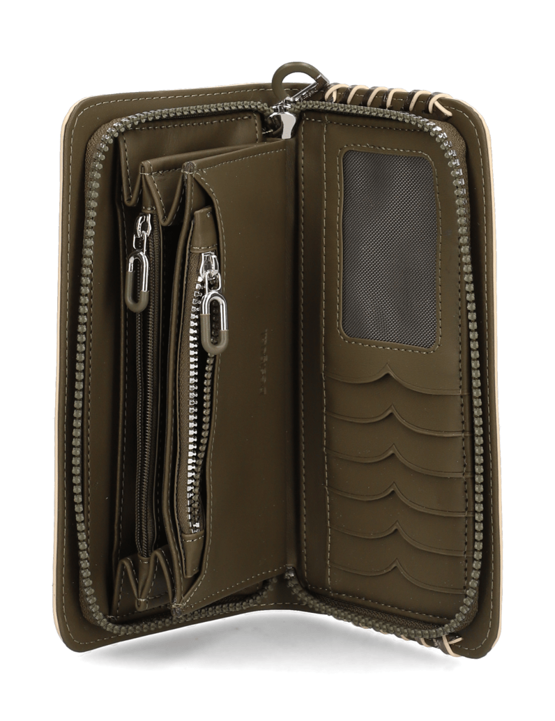 DESIGUAL-Geldbörse-silber